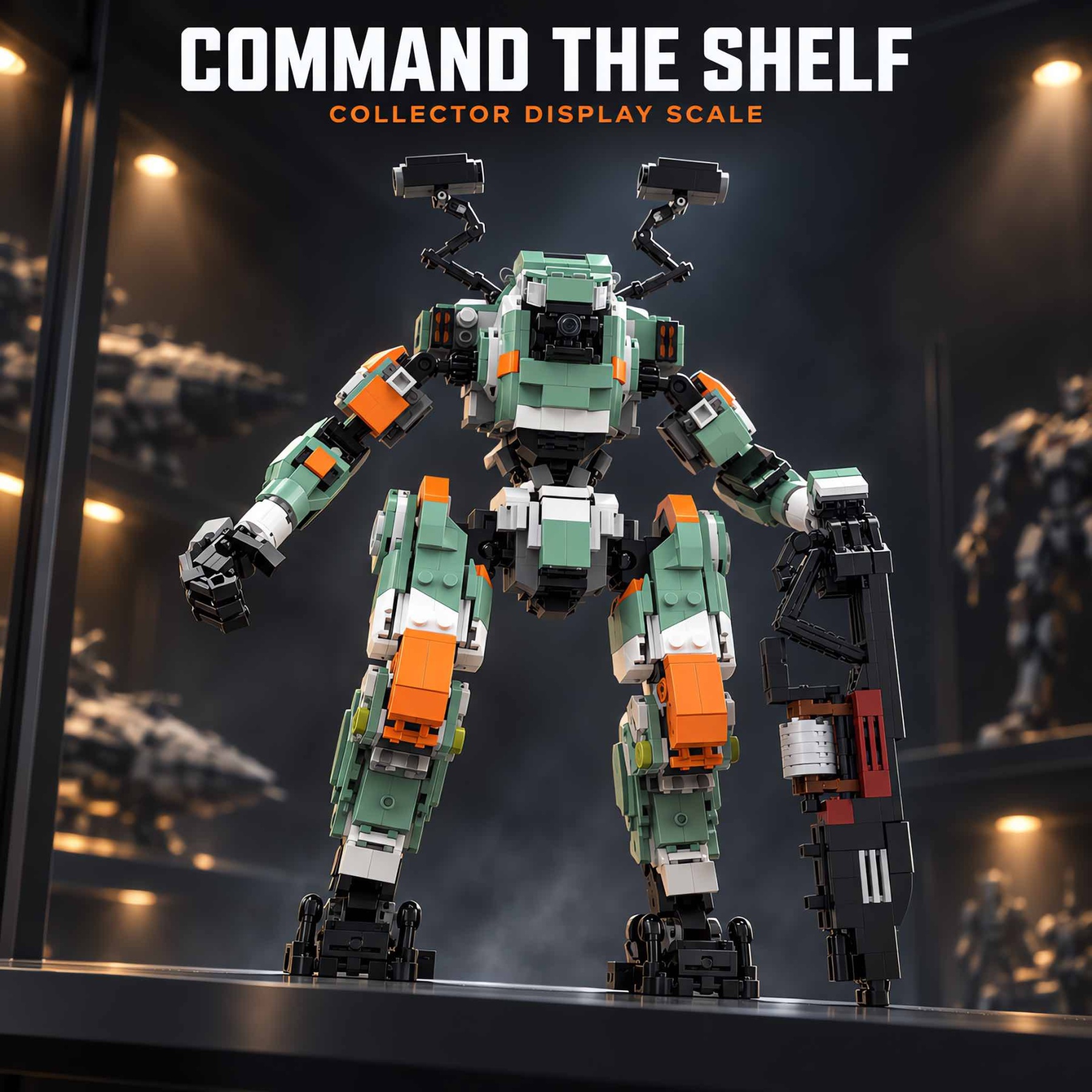 BT-7274 Inspired Vanguard Titan Mecha Building Set