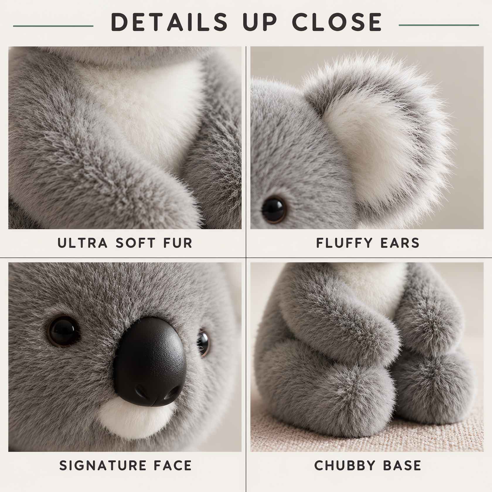 De Koaly - Ultra Soft Koala Plush Toy | The Perfect Sleeping Buddy