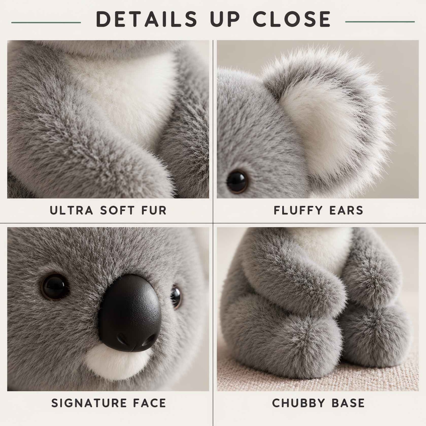 De Koaly - Ultra Soft Koala Plush Toy | The Perfect Sleeping Buddy