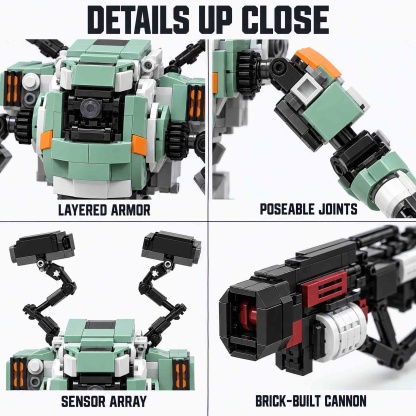 BT-7274 Inspired Vanguard Titan Mecha Building Set