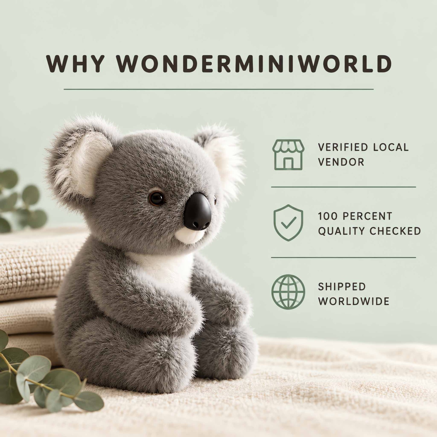 De Koaly - Ultra Soft Koala Plush Toy | The Perfect Sleeping Buddy
