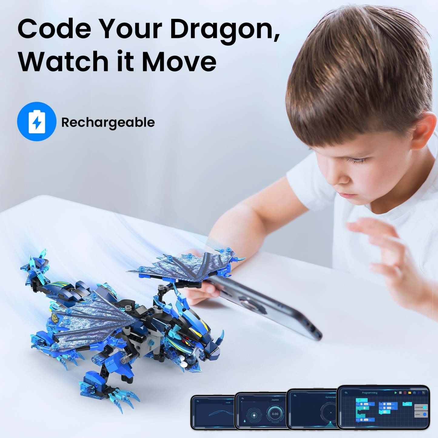 Hurricane Dragon Building Toy