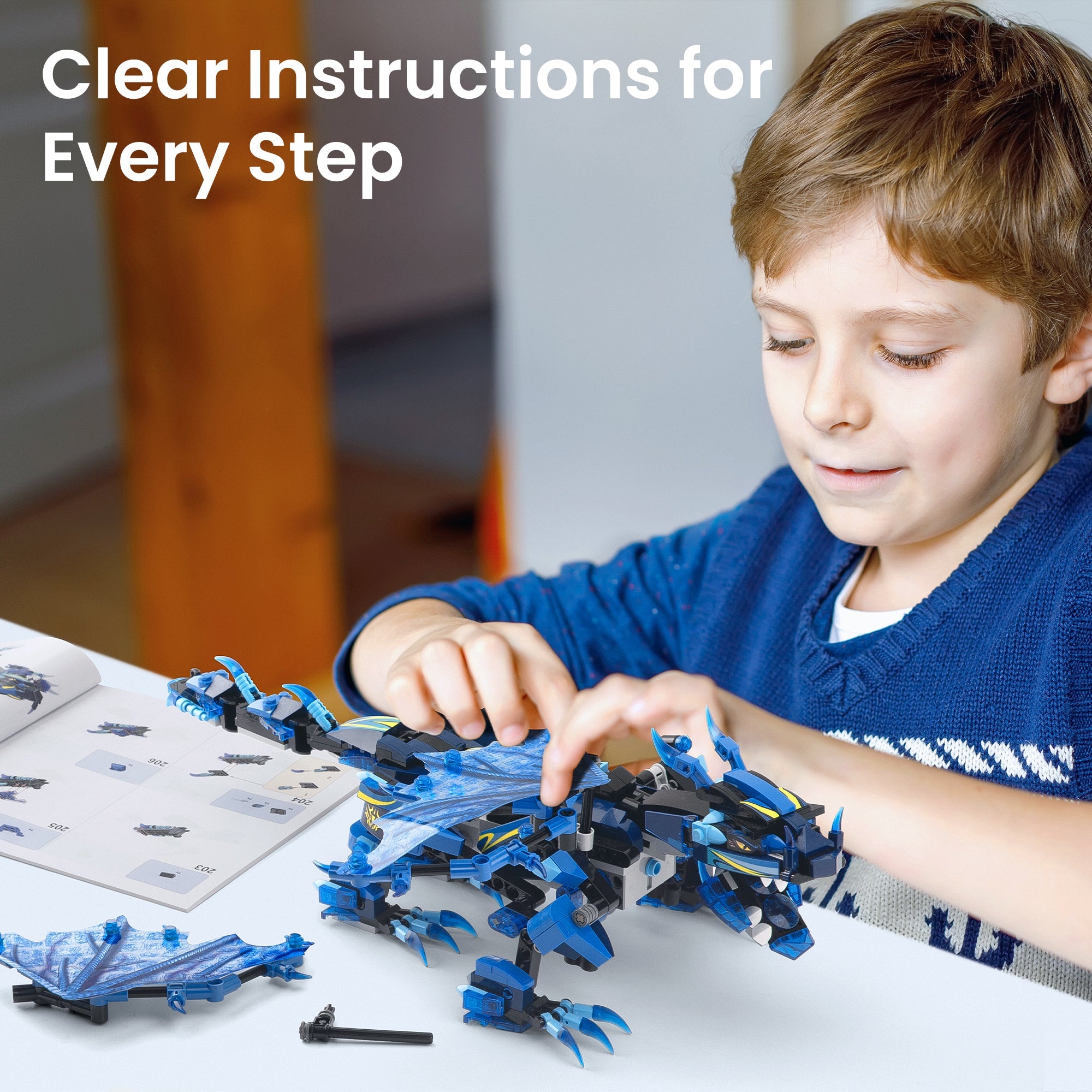 Hurricane Dragon Building Toy