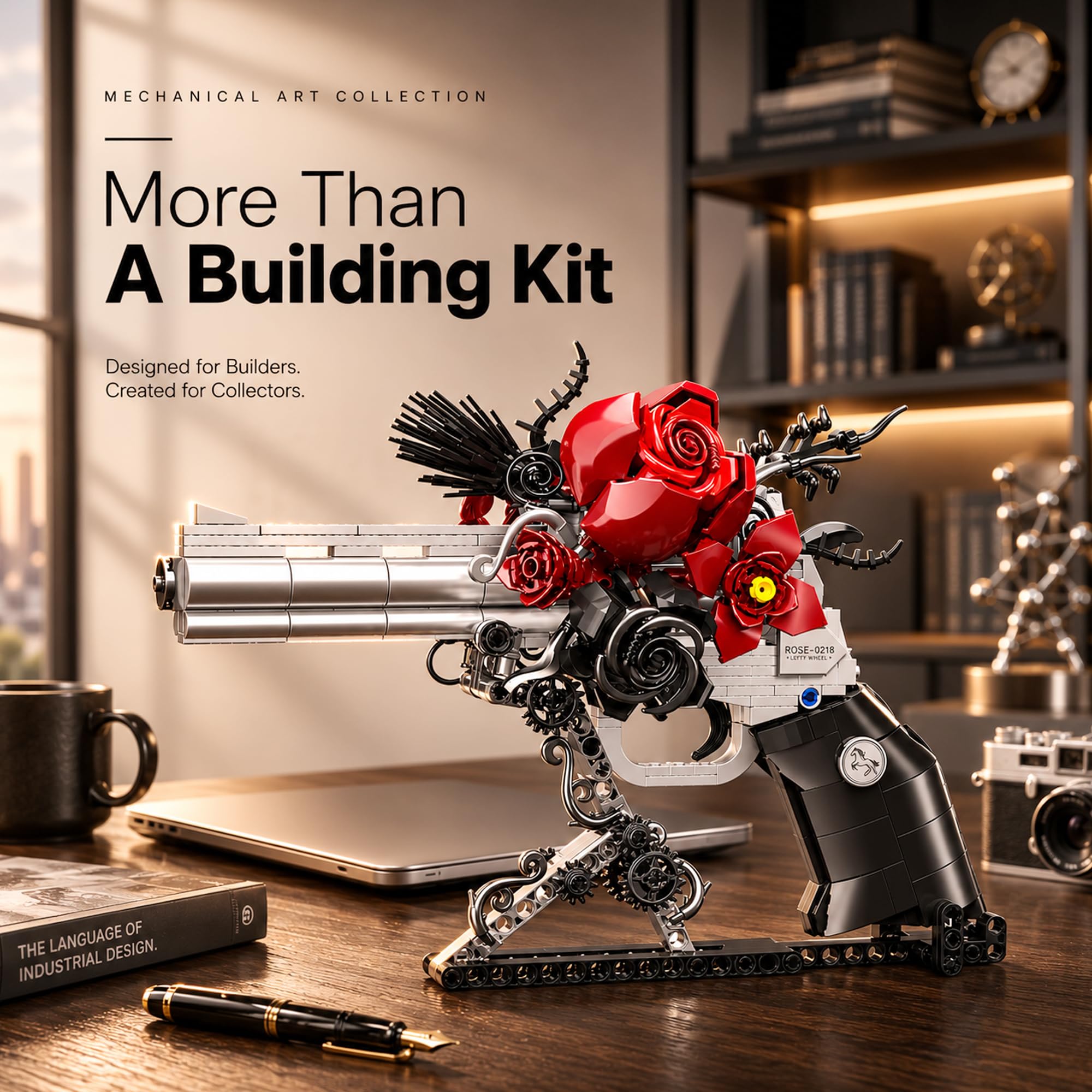 Floral Revolver Building Set 