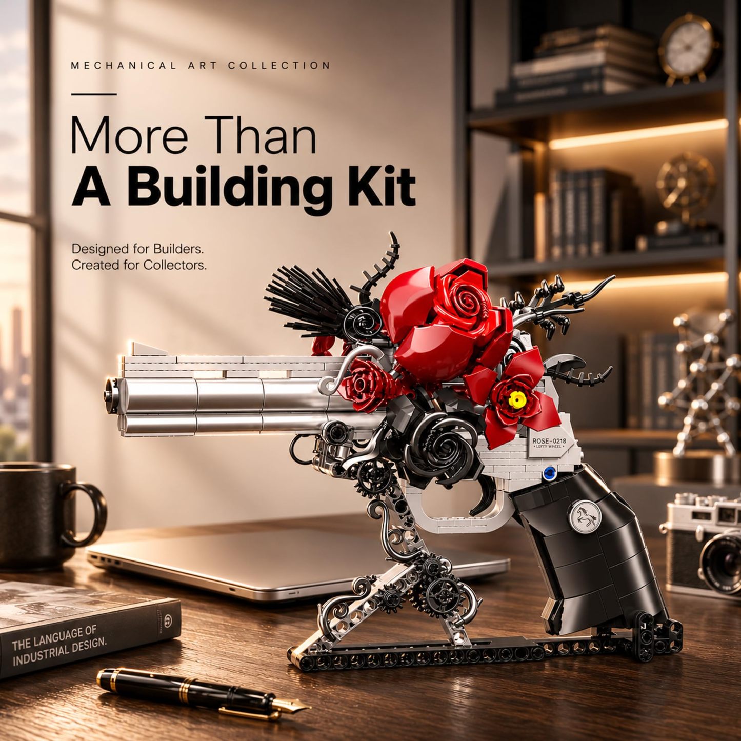 Floral Revolver Building Set 