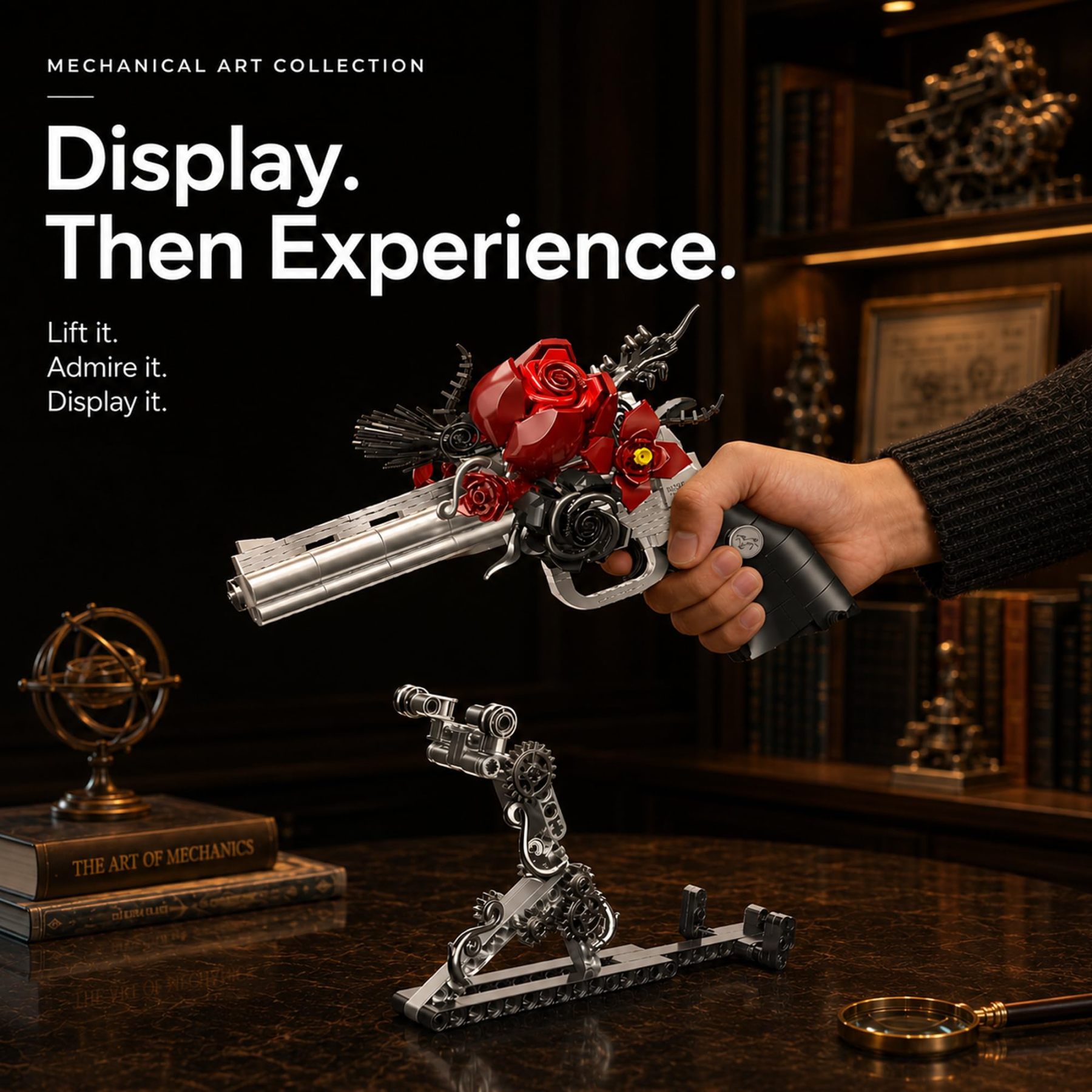 Floral Revolver Building Set 