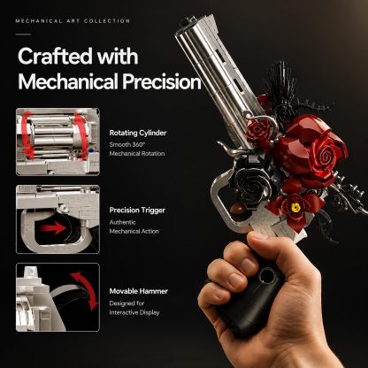 Floral Revolver Building Set 