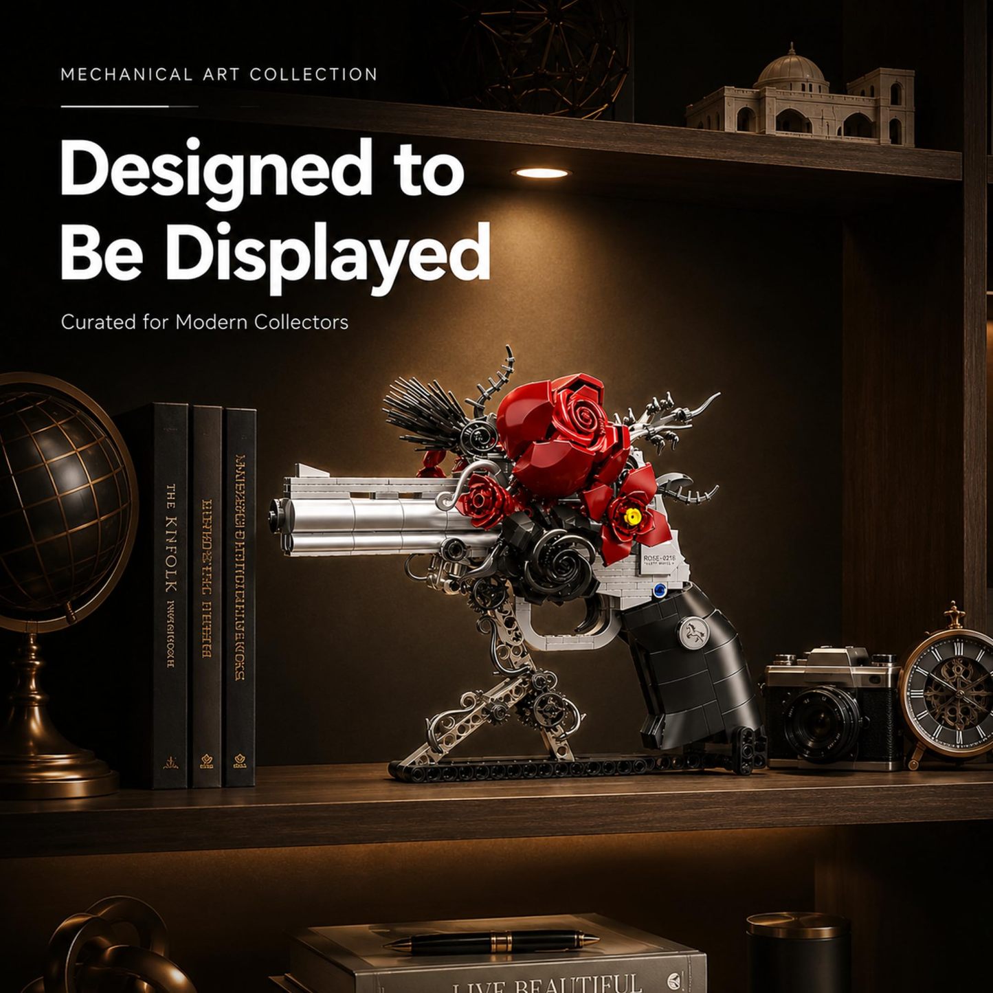 Floral Revolver Building Set 