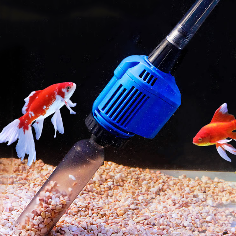 Waterwisselaar en aquariumfilterreiniger met elektrische zuigkracht 🐠🔧 - Maak het onderhoud van uw aquarium gemakkelijker!-北京欧布科技有限公司