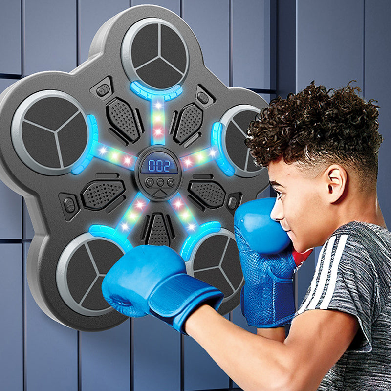 🥊🎶 Kids boxing machine with Bluetooth music – Fun and movement at home! 🔥✨-北京欧布科技有限公司