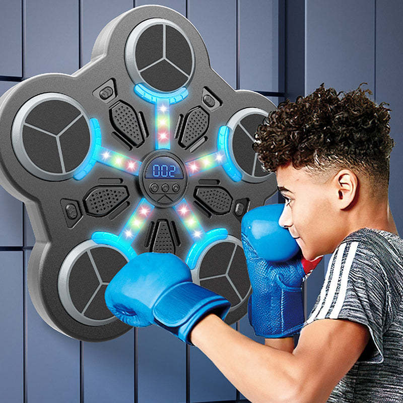 🥊🎶 Kids boxing machine with Bluetooth music – Fun and movement at home! 🔥✨-北京欧布科技有限公司