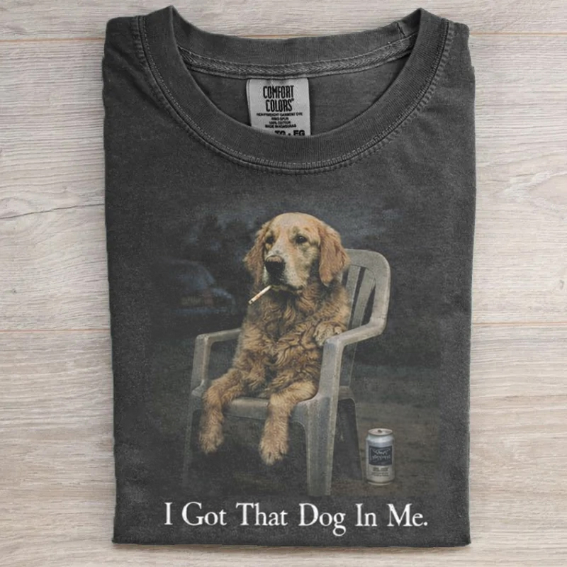I Got That Dog In Me Golden Retriever T-shirt