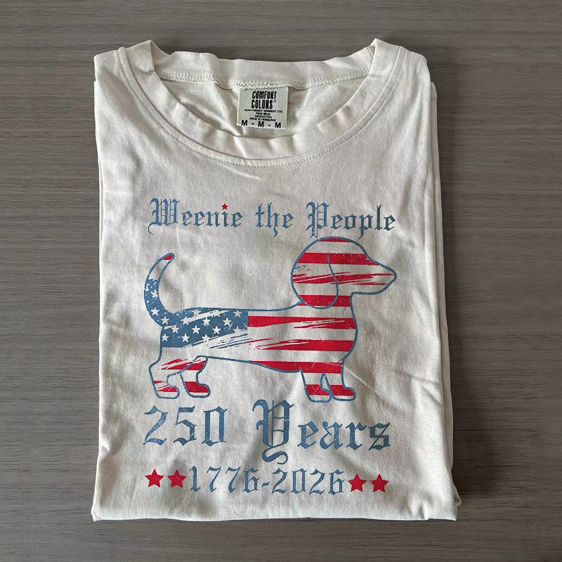 Dachshund 4th of July T-shirt