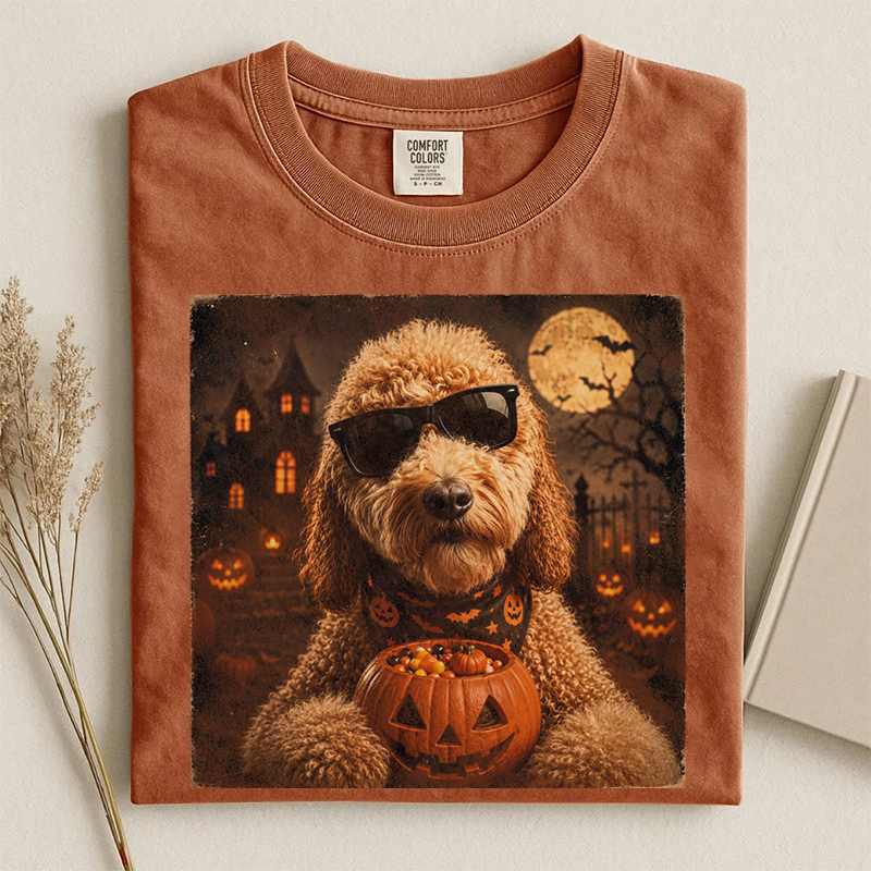 Golden Doodle Halloween T-shirt