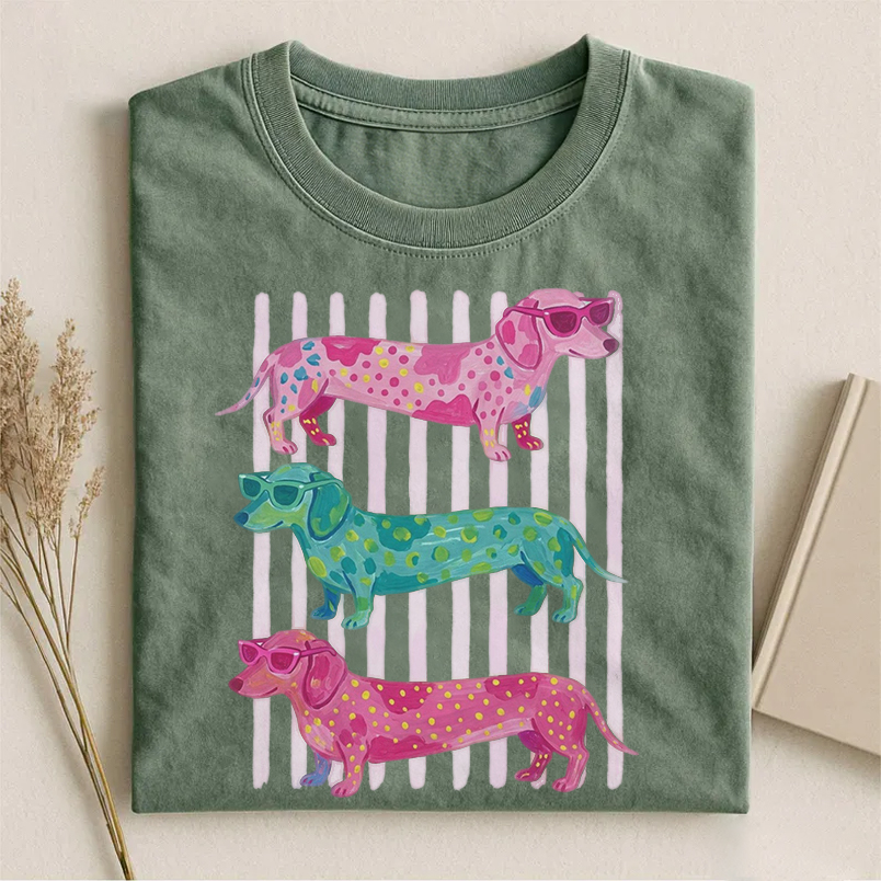 Dachshund Beach T-shirt