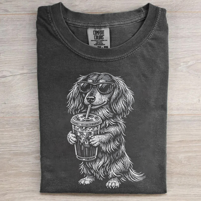 Long Haired Dachshund T-shirt