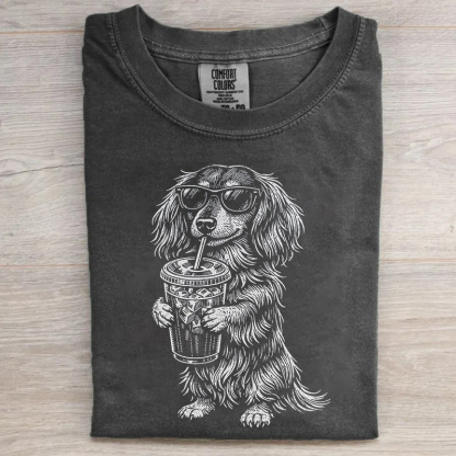 Long Haired Dachshund T-shirt