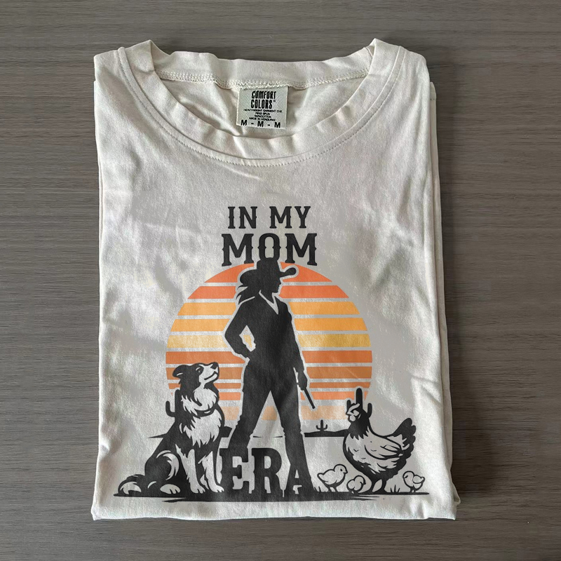 Vintage Western Dog Mom T-shirt