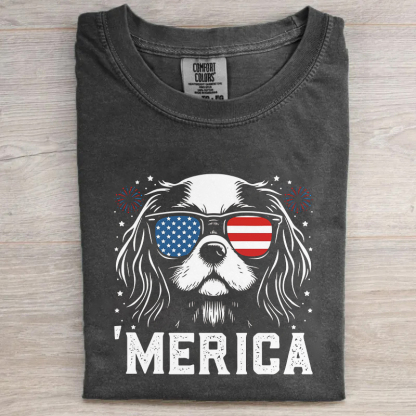 Cavalier King Charles 'Merica T-shirt
