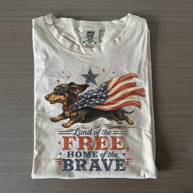 Dachshund Patriotic T-shirt