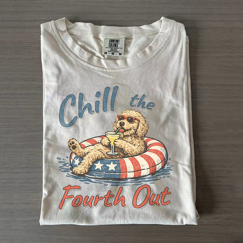 Goldendoodle Fourth T-shirt