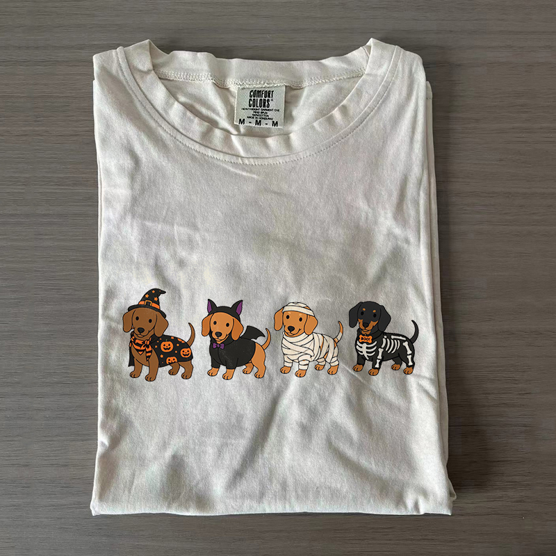 Dachshund Halloween T-shirt