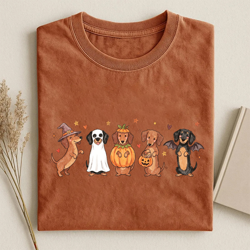 Halloween Dachshund T-shirt