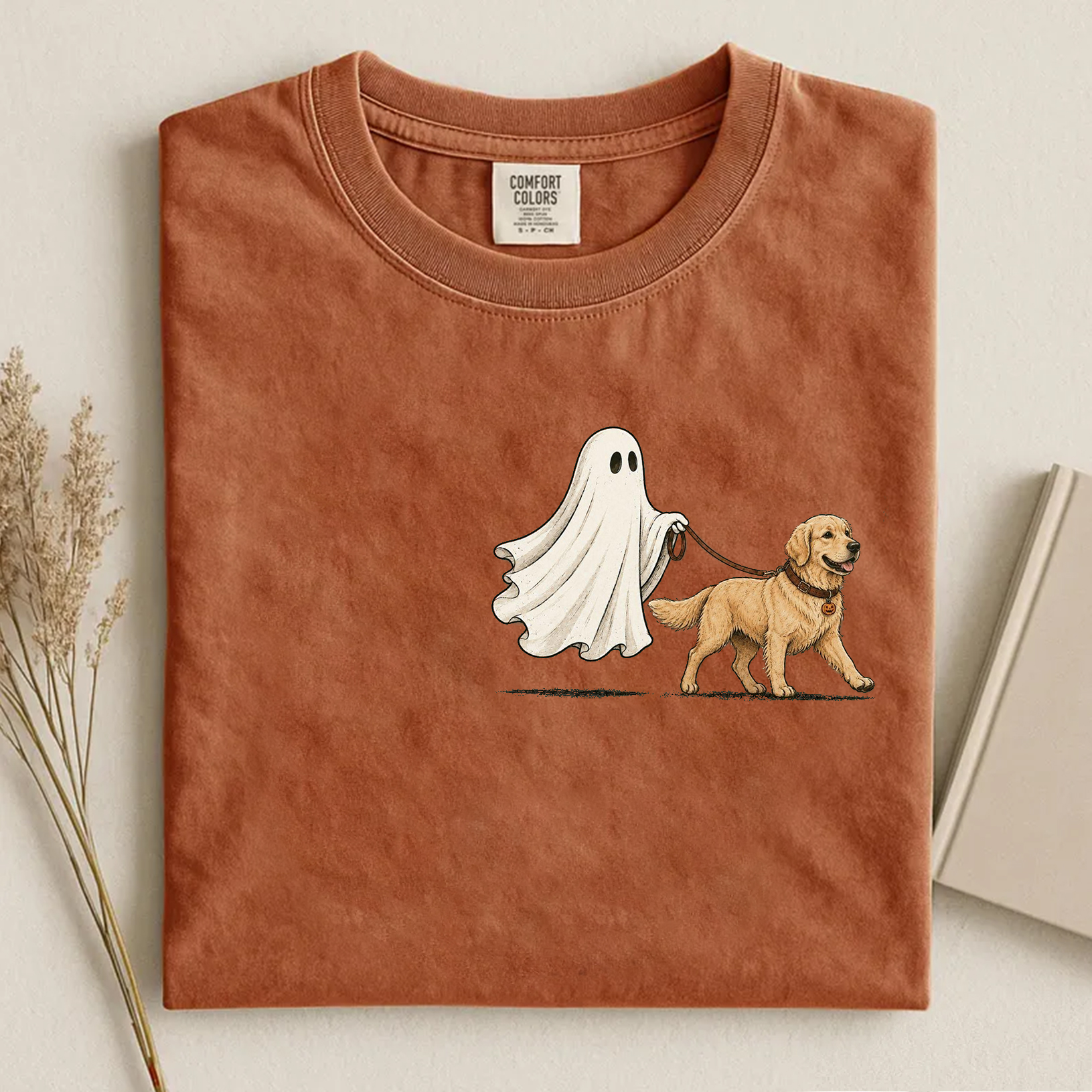 Golden Retriever Ghost T-shirt