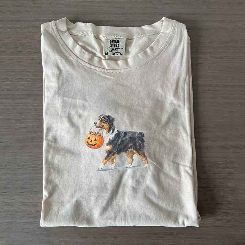 Australian Shepherd Halloween T-shirt