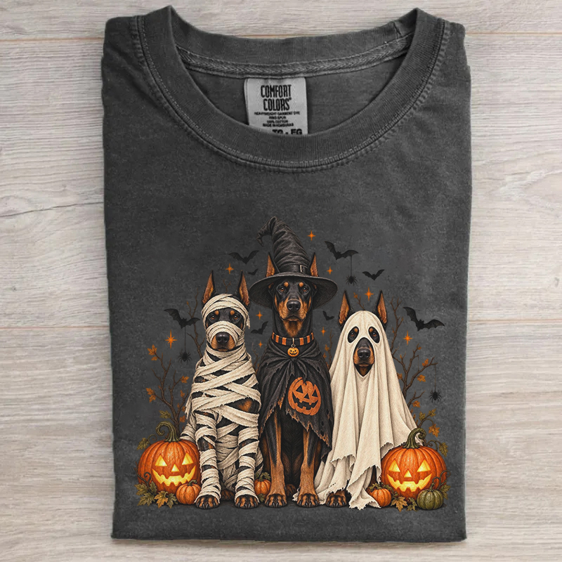 Doberman Halloween T-shirt