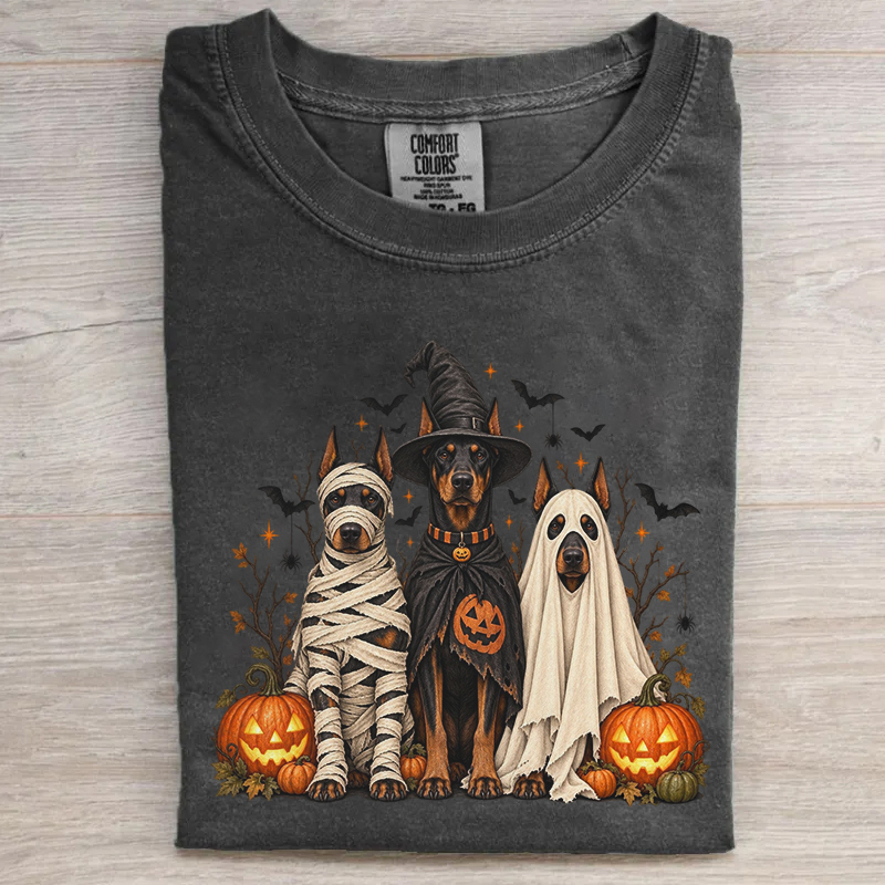 Doberman Halloween T-shirt