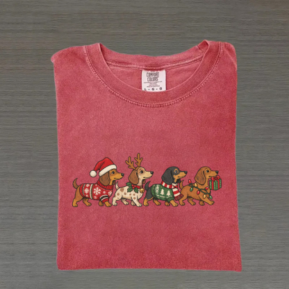 Christmas Dachshund T-shirt