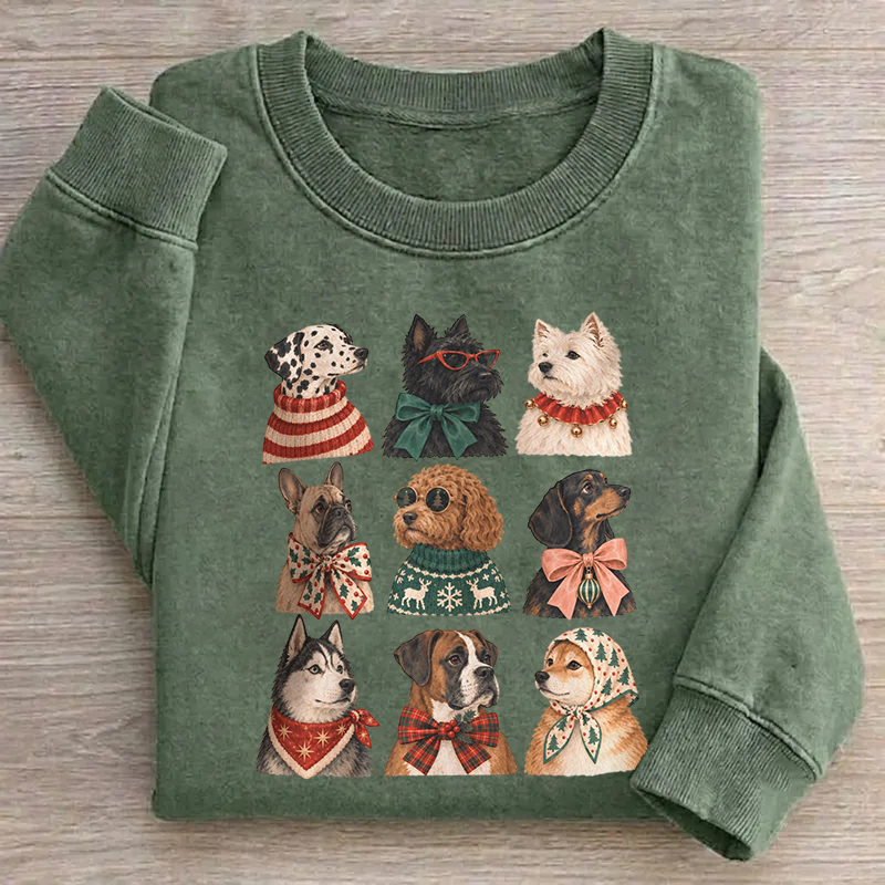 Christmas Dogs Sweatshirt