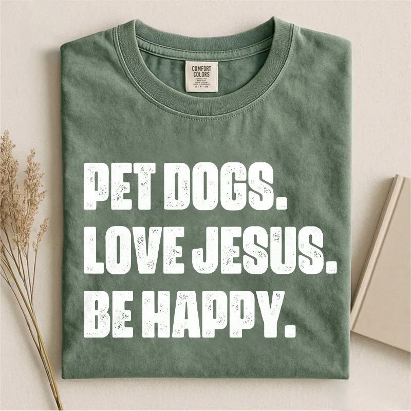 Dogs And Jesus T-shirt