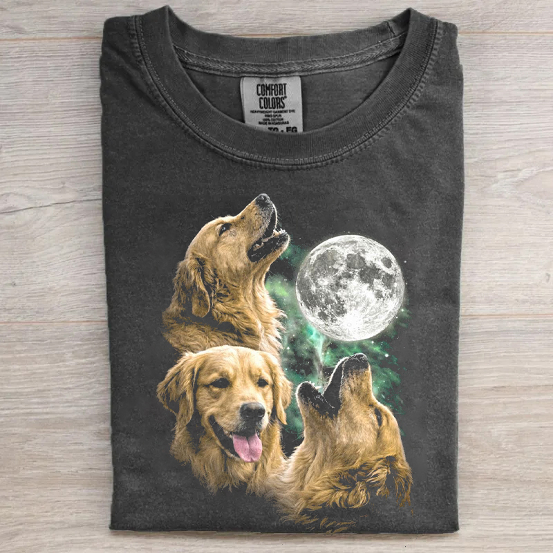 Three Golden Retrievers T-shirt