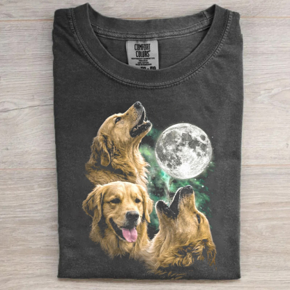 Three Golden Retrievers T-shirt