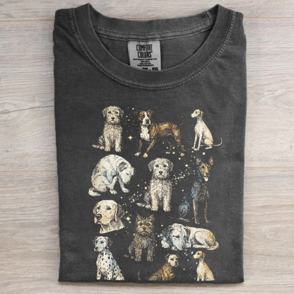 Vintage Dog 90s Graphic Style T-shirt