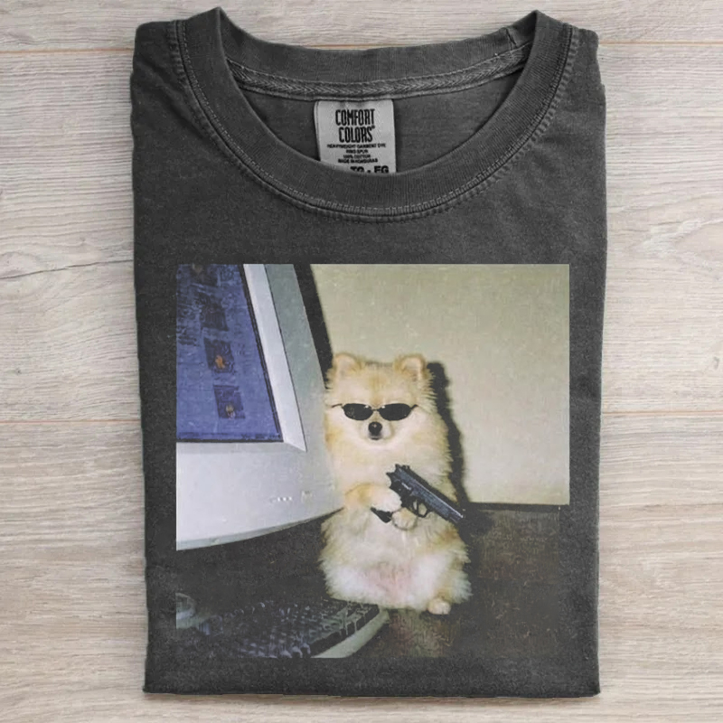 Funny Pomeranian Meme T-shirt