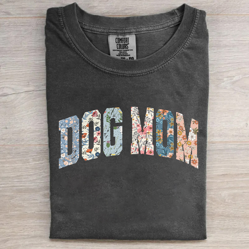 Floral Dog Lover T-shirt