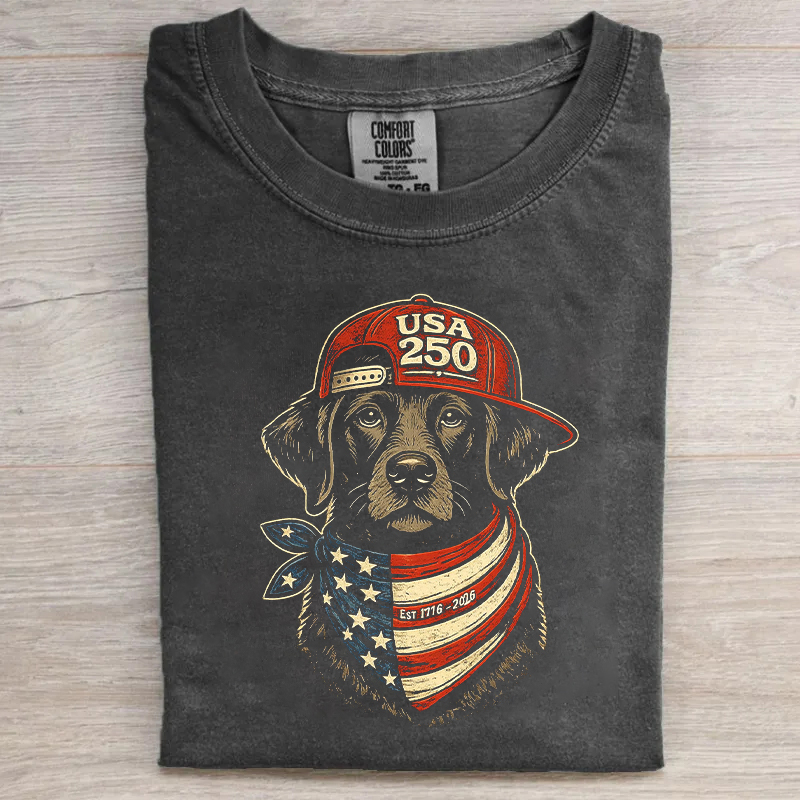 4th of July Dog T-shirt