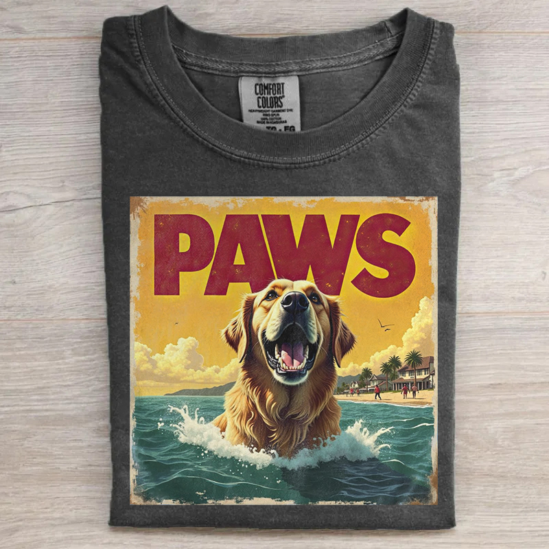 Golden Retriever PAWS T-shirt
