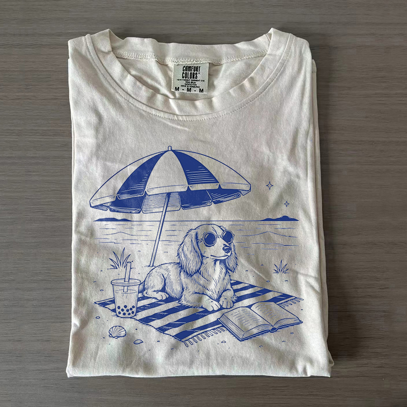 Dachshund Beach T-shirt