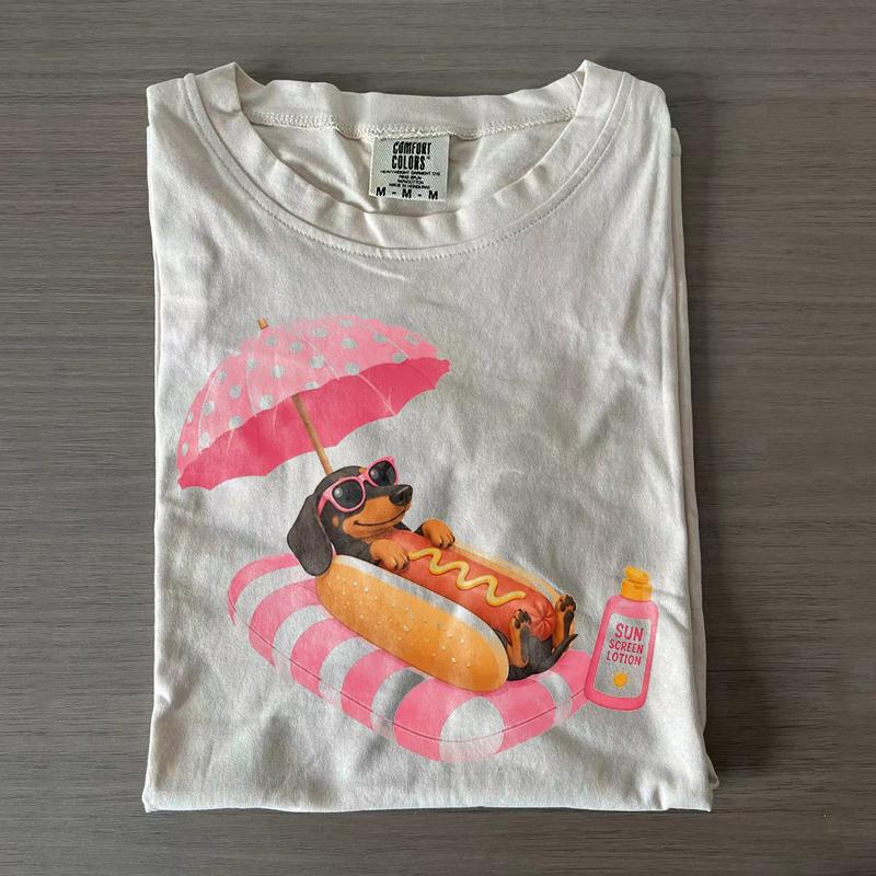 Funny Dachshund Summer T-shirt