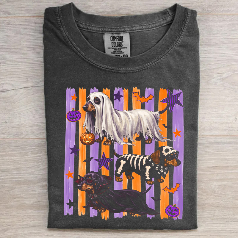 Halloween Dachshund T-shirt