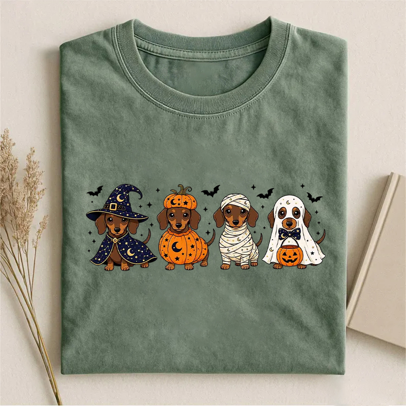 Dachshund Halloween T-shirt