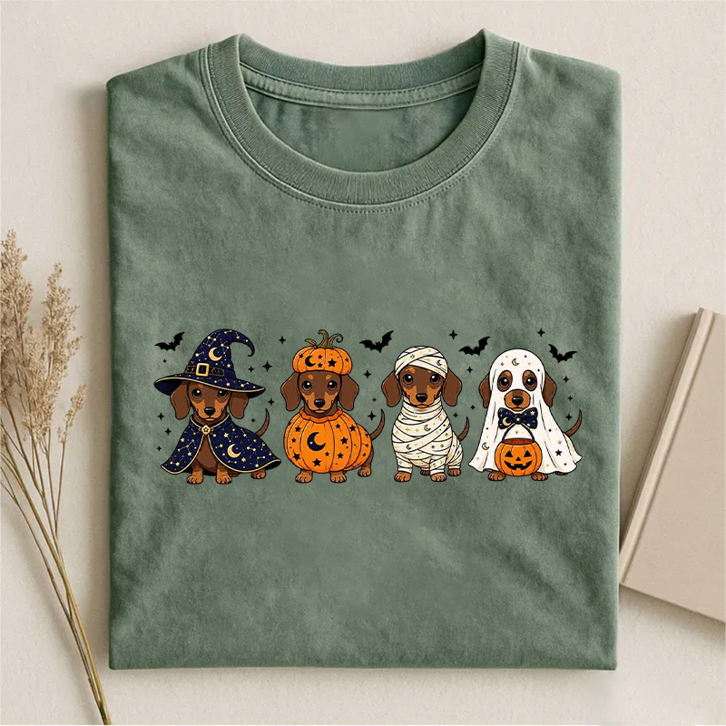 Dachshund Halloween T-shirt