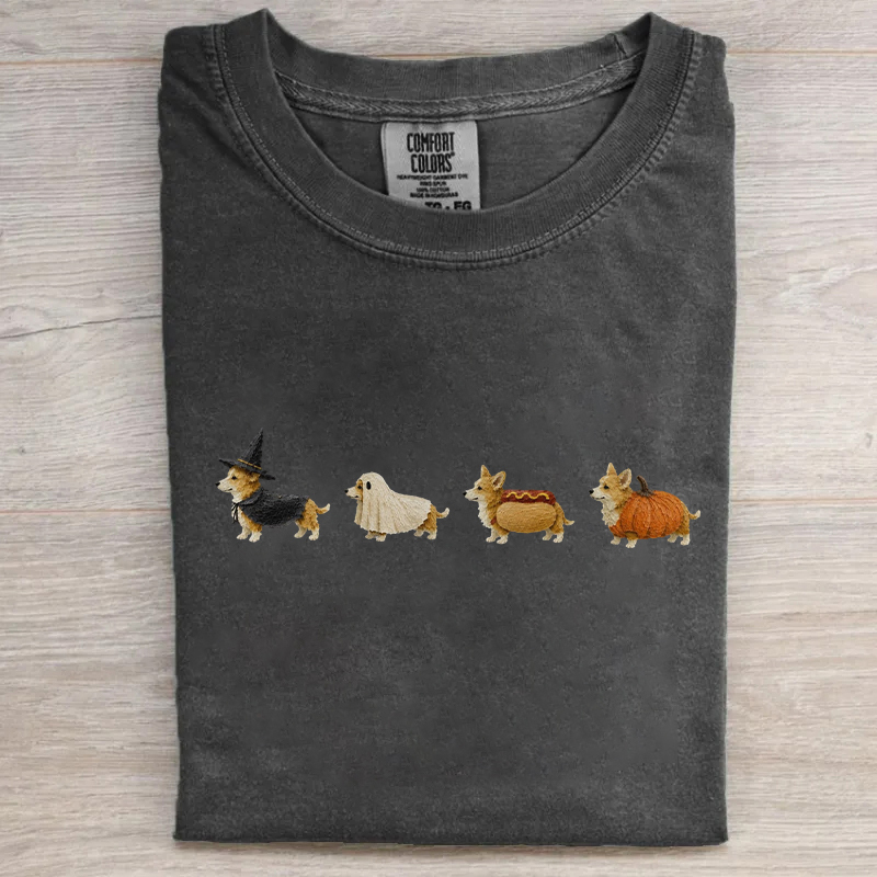 Corgi Halloween T-shirt