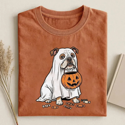 English Bulldog Halloween T-shirt