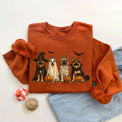 German Shepherd Halloween Sweatshirt
