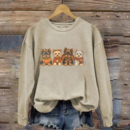 Cute Yorkie Dog Sweatshirt